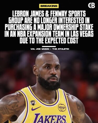 Lebron Las Vegas NBA Team