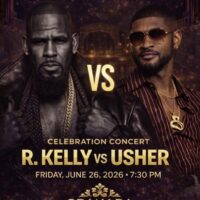 R kelly and Usher Flyer